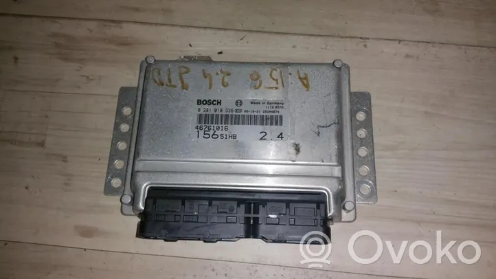 Alfa Romeo 156 Sterownik / Moduł ECU 0281010336