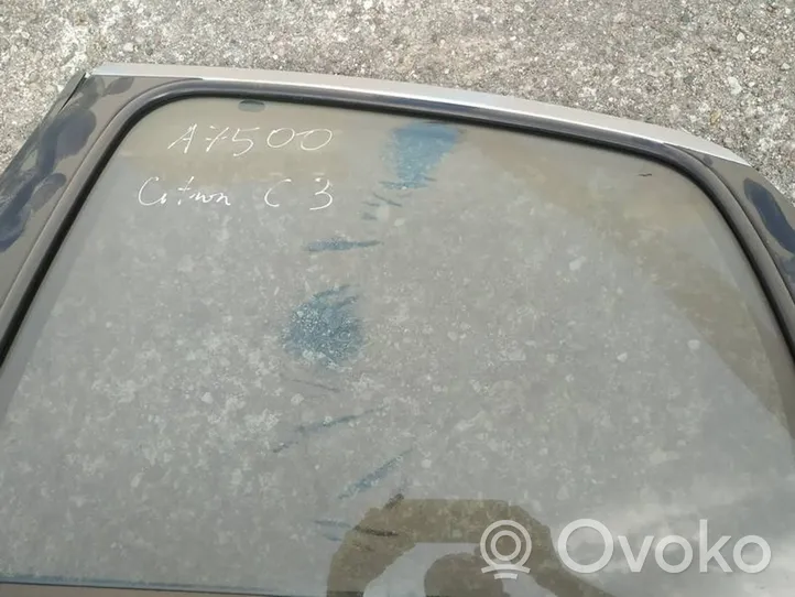 Citroen C3 Rear door window glass 