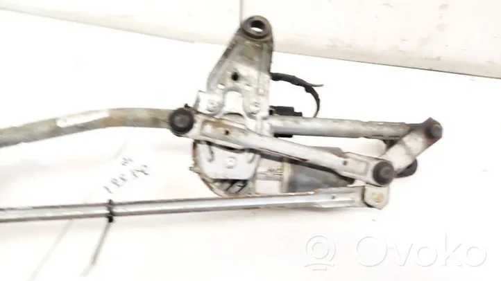 Volkswagen PASSAT B6 Front wiper linkage and motor 3C1955023B