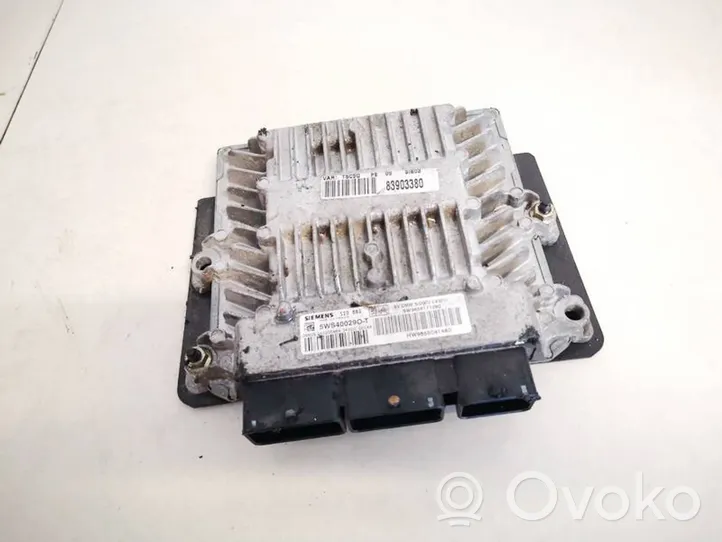 Peugeot 307 Sterownik / Moduł ECU 9655041480