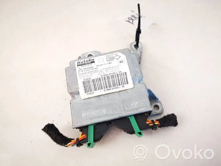 Citroen C4 Grand Picasso Airbag control unit/module 9665396680