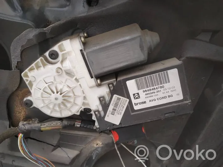 Citroen C5 Moteur de lève-vitre de porte avant 9648484780