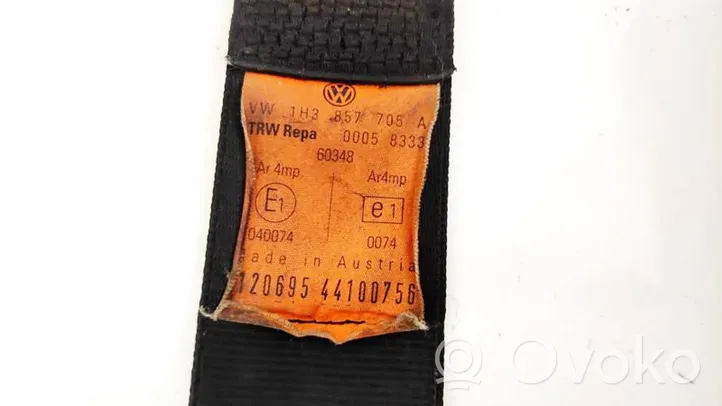 Volkswagen Golf III Front seatbelt 1H3857705A