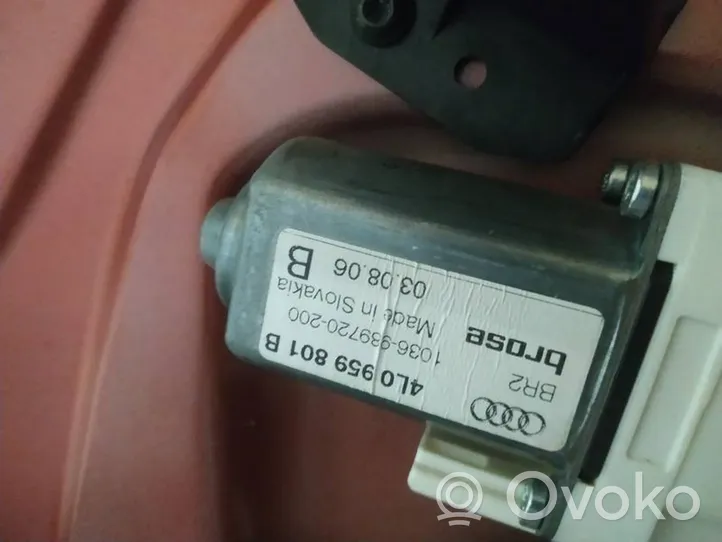 Audi Q7 4L Etuoven ikkunan nostomoottori 4l0959801b