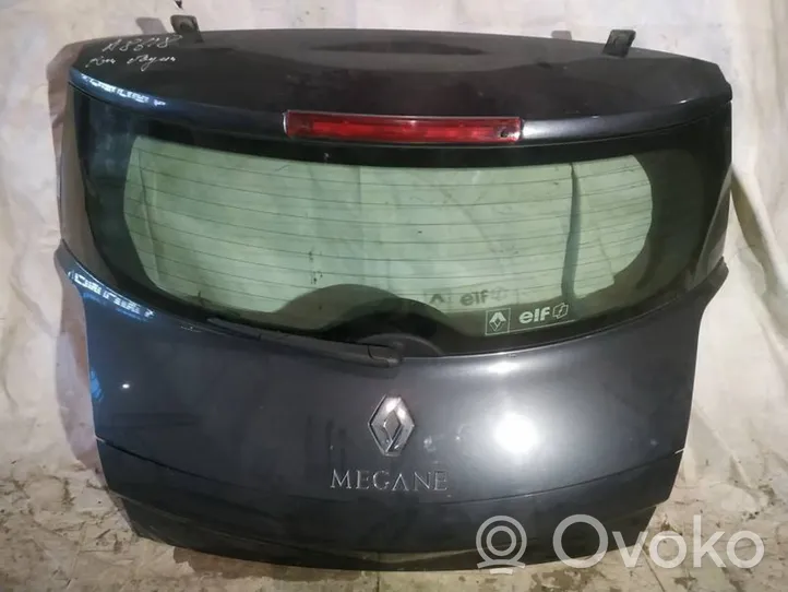 Renault Megane II Galinis dangtis (bagažinės) pilkas