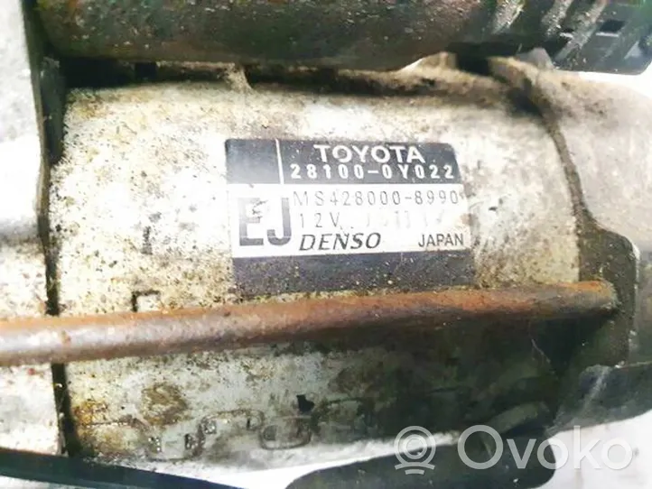 Toyota Yaris Käynnistysmoottori 281000Y022