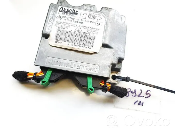 Citroen C4 I Picasso Airbag control unit/module 9664217980