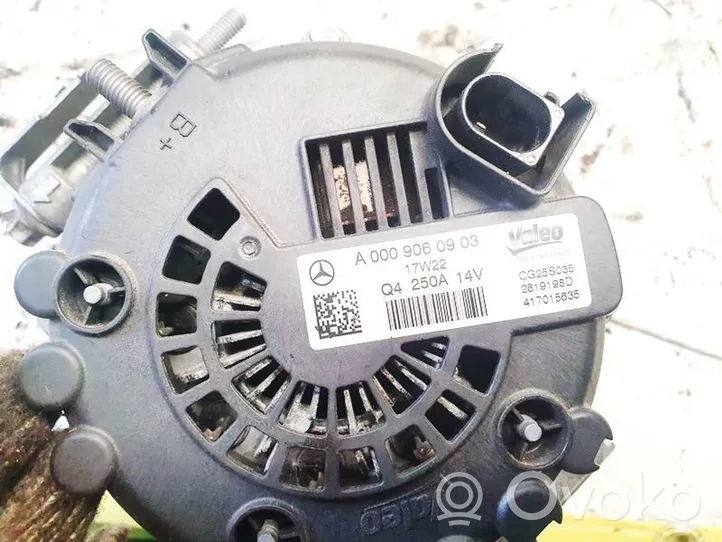 Mercedes-Benz GL X166 Generatore/alternatore a0009060903