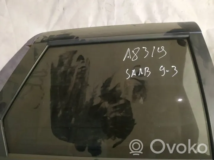 Saab 9-3 Ver1 Szyba drzwi tylnych 