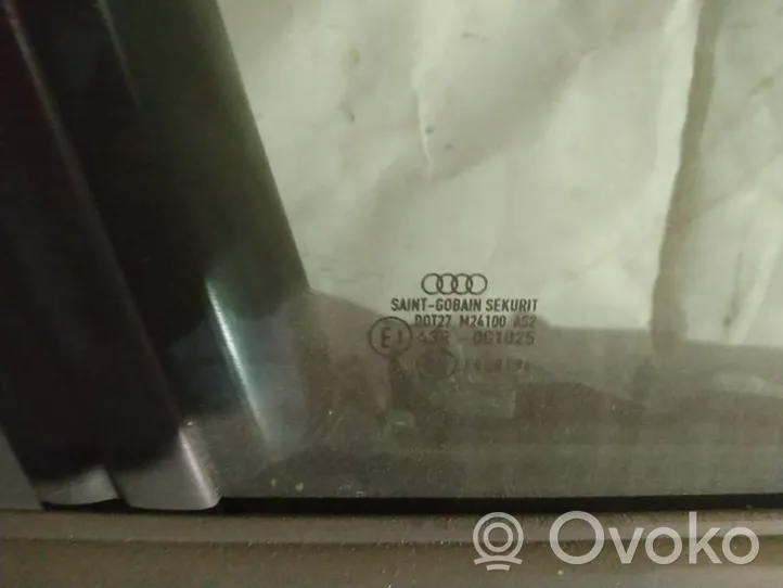 Audi A4 S4 B7 8E 8H Etuoven ikkunalasi, neliovinen malli 