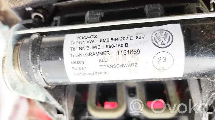 Volkswagen Tiguan Podłokietnik tunelu środkowego 5M0864207E