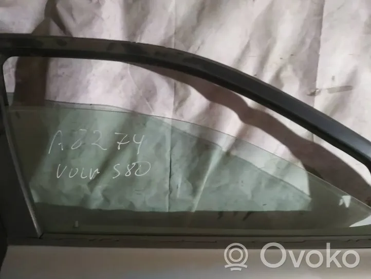 Volvo S80 Pagrindinis priekinių durų stiklas (keturdurio) 