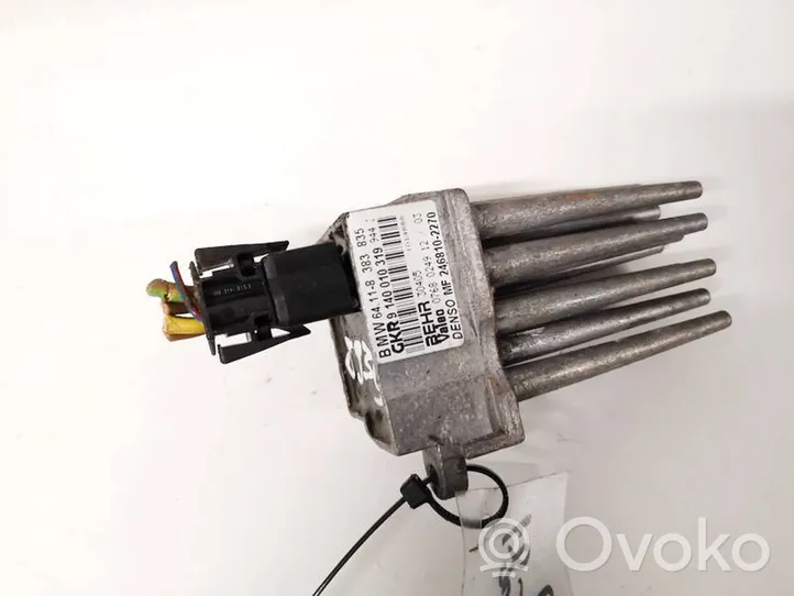 BMW 3 E46 Résistance moteur de ventilateur de chauffage 64118383835