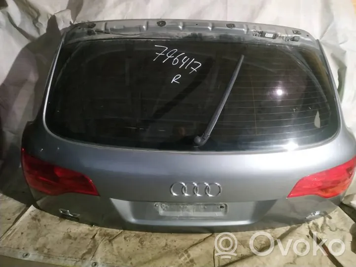 Audi Q7 4L Tylna klapa bagażnika pilkas