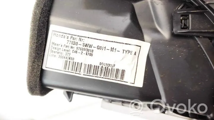 Honda CR-V Dysze / Kratki środkowego nawiewu deski rozdzielczej 77630SWWG011M1