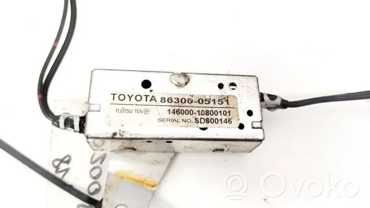 Toyota Avensis T250 Antenos valdymo blokas 8630005151