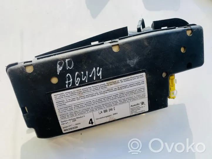 Volkswagen Bora Poduszka powietrzna Airbag fotela 1j4880240e