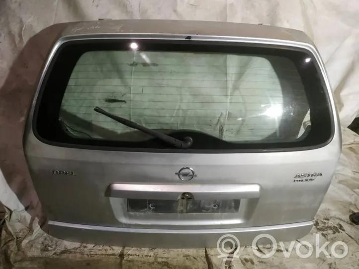 Opel Astra G Portellone posteriore/bagagliaio pilkas