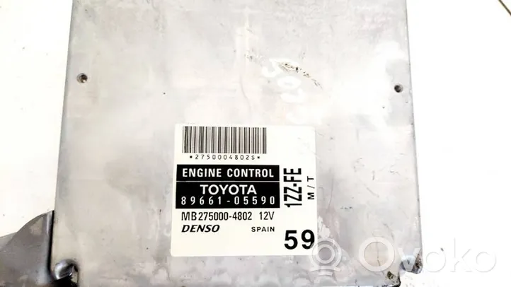 Toyota Avensis T250 Calculateur moteur ECU 8966105590