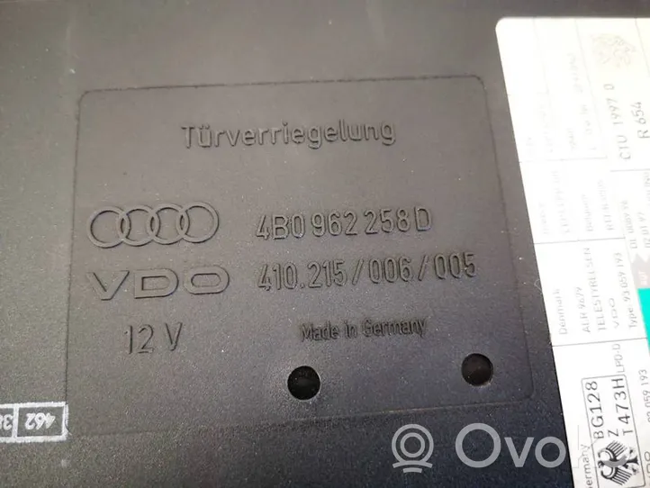 Audi A6 S6 C5 4B Modulo comfort/convenienza 4b0962258d