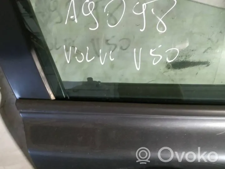 Volvo V50 Moulure de vitre de la porte avant 