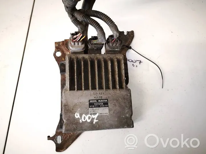 Toyota Auris 150 Fuel injection control unit/module 8987120070