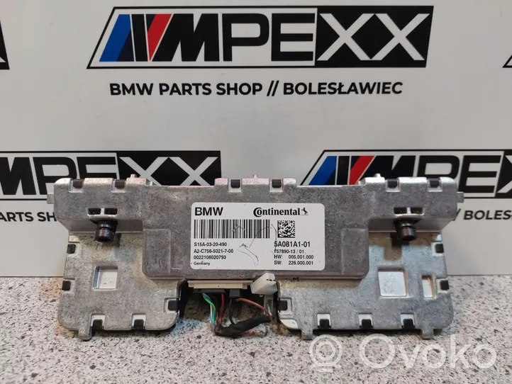 BMW X3 G01 Kameras vadības bloka modulis 5A081A1