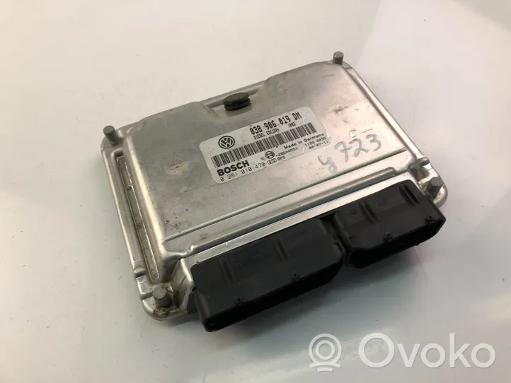 Volkswagen PASSAT B5 Komputer / Sterownik ECU silnika 038906019DM