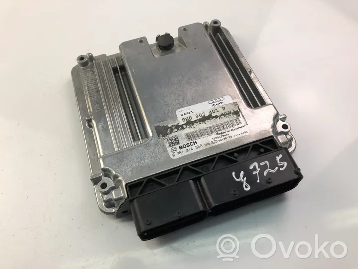 Audi A5 8T 8F Unité de commande, module ECU de moteur 0281014356