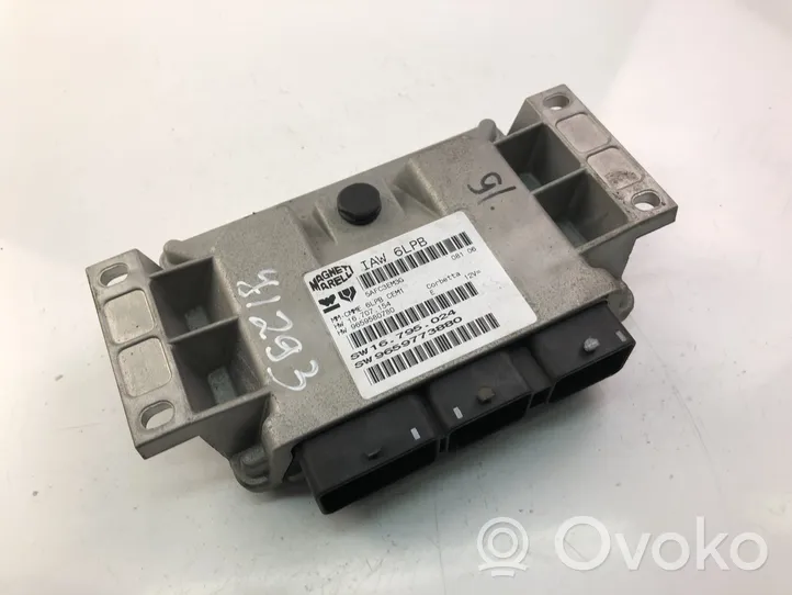 Peugeot 607 Unité de commande, module ECU de moteur 9659580780