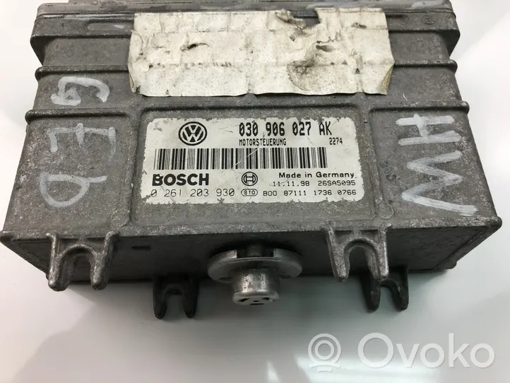 Seat Arosa Unité de commande, module ECU de moteur 030906027AK