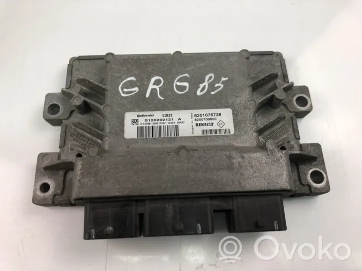 Renault Twingo II Unité de commande, module ECU de moteur 8201076738