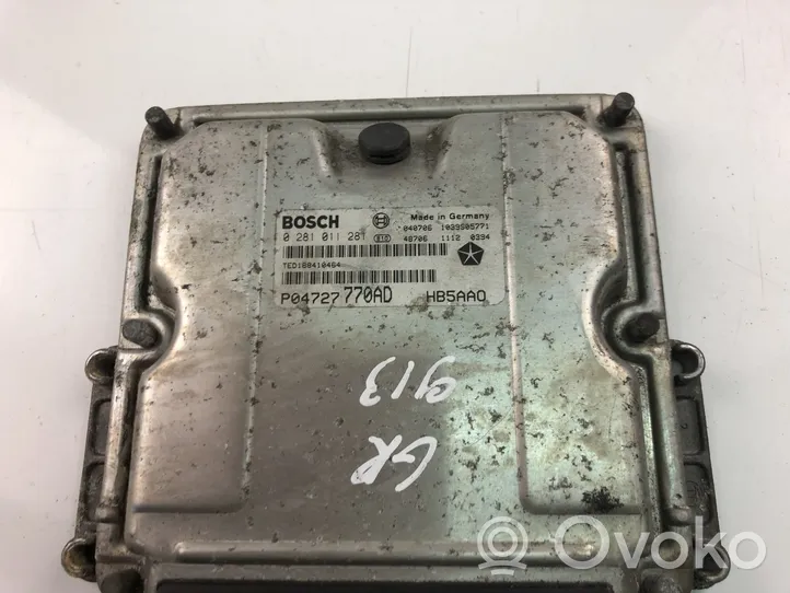 Chrysler Voyager Komputer / Sterownik ECU silnika P04727770AD