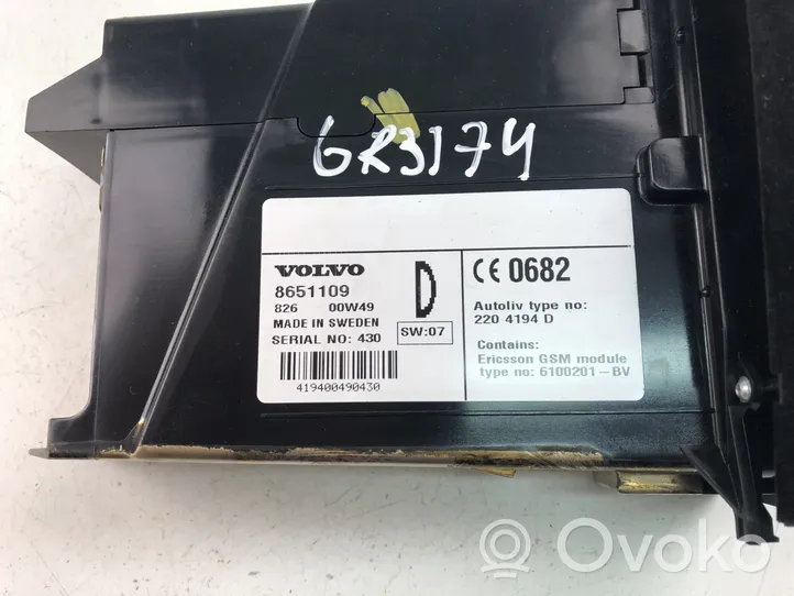 Volvo V70 Set di interruttori 8651109