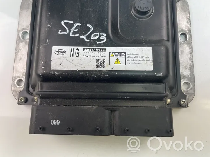 Subaru Outback Unité de commande, module ECU de moteur 22611AW600