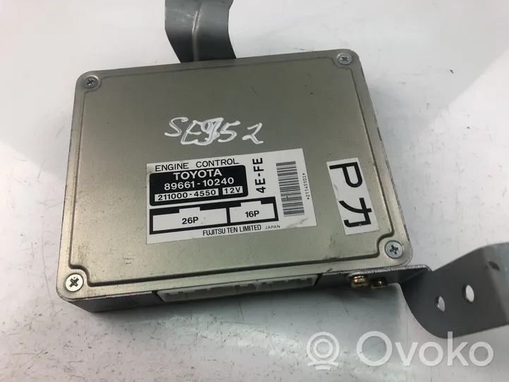 Toyota Starlet (P90) V Centralina/modulo motore ECU 8966110240