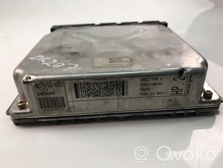 Volvo S60 Unité de commande, module ECU de moteur 08627148A