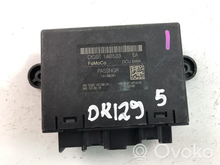 Ford S-MAX Muut ohjainlaitteet/moduulit DG9T14B533EA