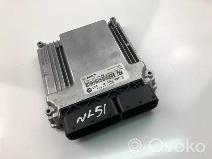 BMW 3 E90 E91 Motora vadības bloka ECU 8509036