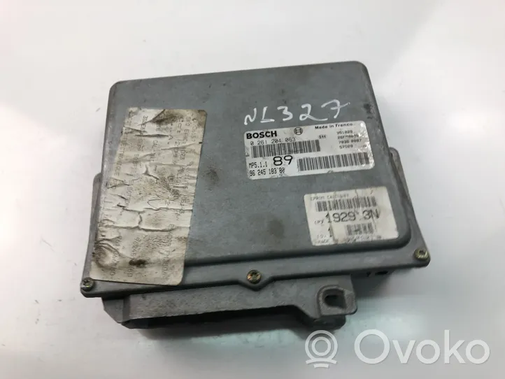 Citroen Xantia Unité de commande, module ECU de moteur 9624518380