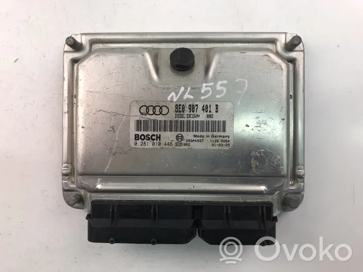 Audi A6 S6 C5 4B Komputer / Sterownik ECU silnika 8E0907401B