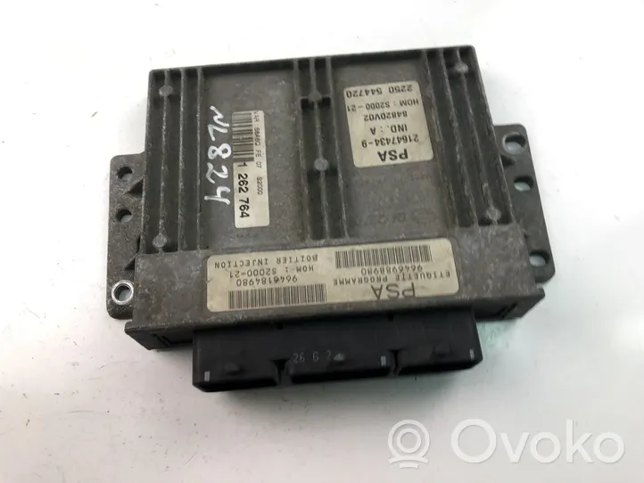 Citroen Saxo Komputer / Sterownik ECU silnika 9646988980