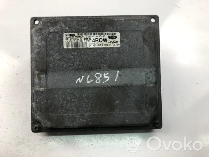 Ford Fiesta Unité de commande, module ECU de moteur 2S6A12A650SG