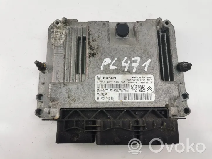 Citroen DS3 Engine control unit/module ECU 9674244680