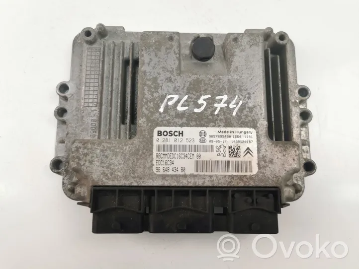 Citroen C3 Centralina/modulo motore ECU 9664843480