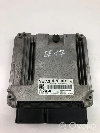 Volkswagen Jetta VI Unité de commande, module ECU de moteur 04L907309K