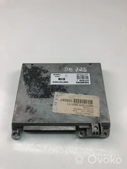 Renault Clio I Unité de commande, module ECU de moteur 7700749946