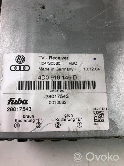 Audi A4 S4 B7 8E 8H Modulo di controllo video 4D0919146D