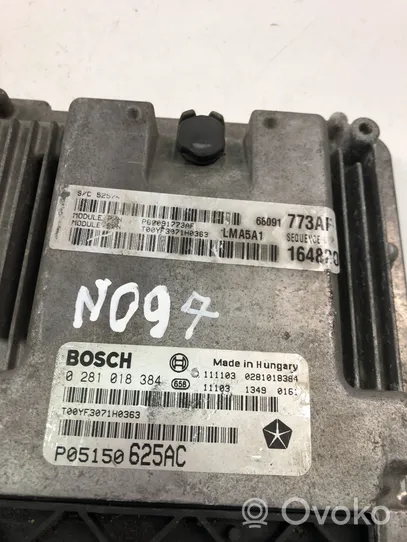 Chrysler 300C Centralina/modulo motore ECU P05150625AC