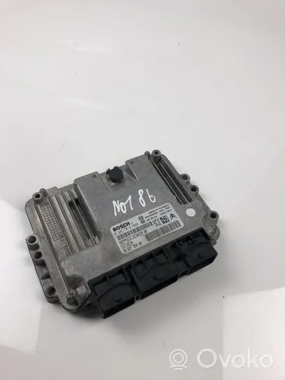 Peugeot 207 CC Komputer / Sterownik ECU silnika 9663755480